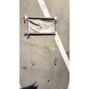 Cat Window Hammock – Beige, Strong Suction Cup Seat